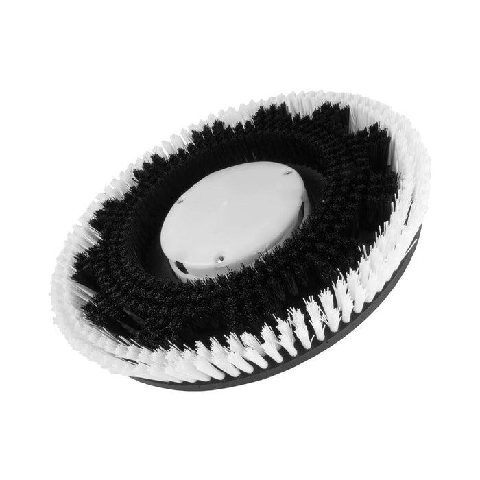 17 inch Floor Buffer Carpet Scrubbing Brush with White & Black Bristles