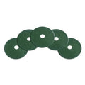 20 inch Green Low Speed Round Floor Scrubbing Pads - Case of 5 Thumbnail