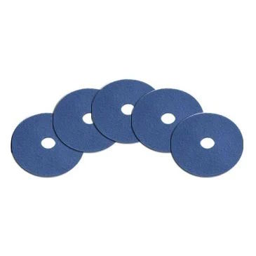 17 inch Blue Floor Scrubbing Pads - Case of 5