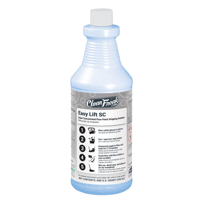 Quart Bottle of CleanFreak Easy Lift SC Super Concentrated Floor Finish Stripping Solution Thumbnail