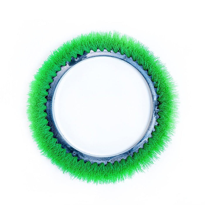 Top View of the Green 12" Stone Floor Scrubbing Brush for the Oreck® Orbiter® Thumbnail
