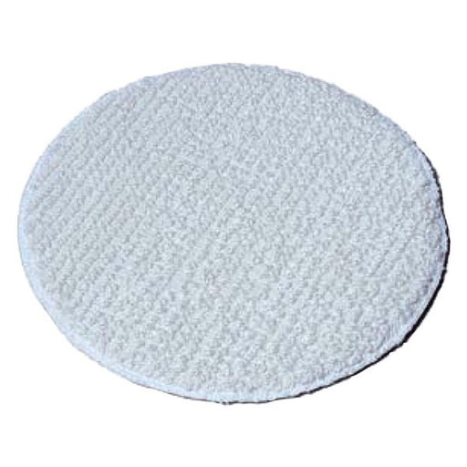 13 inch Trusted Clean White Carpet Scrubbing & Hard Wood Floor Buffing Bonnet - #TKRB13 Thumbnail