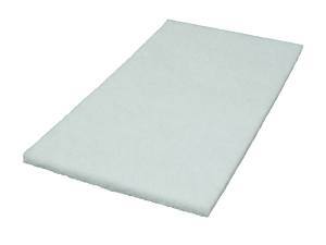 Rectangular White Square Polishing Pads - 12" x 18" Thumbnail