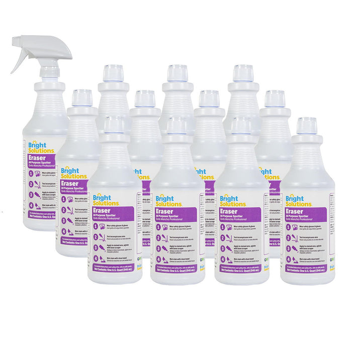 Bright Solutions® Eraser All Purpose Carpet Spotter (12 Quarts w/ 1 Spray Nozzle)