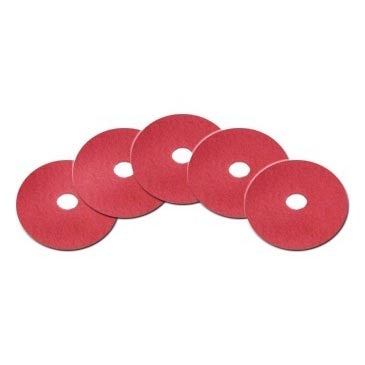 12" Red Floor Buffing & Scrubbing Pads (5 Pack) Thumbnail