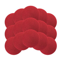 6.5" Red Floor Buffing & Scrubbing Pads (15 Pack) Thumbnail