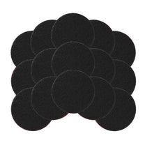 6.5" Black Floor Wax Stripping Pads (15 Pack)