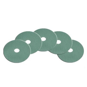 15" Aqua High Polish Floor Burnishing Pads (5 Pack)