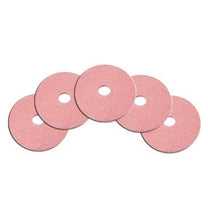17 inch Pink Aggressive Hard Floor Finish Polishing Pads - Case of 5 Thumbnail