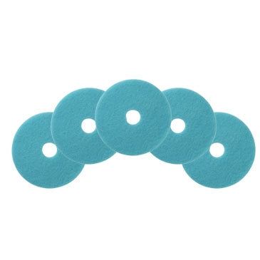 Case of 24 inch Luster Lite Blue UHS Propane Floor Burnishing Pads (5 Pack) Thumbnail