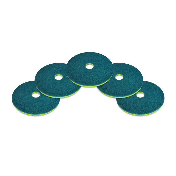 SmartScrub™ Clean & Shine Round Floor Buffing Pads - Case of 5