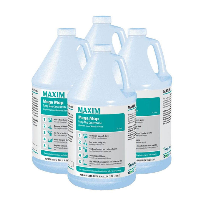 Maxim Mega Mop Neutral Floor Cleaner (4 Gallons)