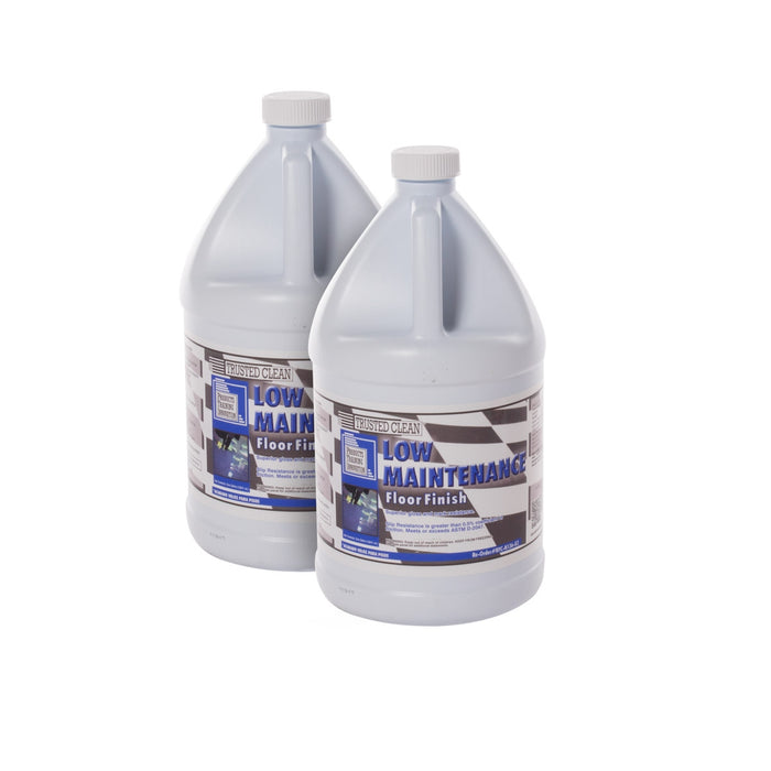 Trusted Clean 'Low Maintenance' Floor Finish 2 Gallon Case