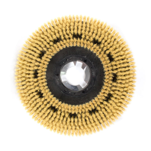 White Tampico Floor Brush, 17 inch - Bottom Thumbnail