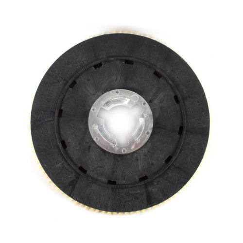 White Tampico Floor Brush, 17 inch - Top Thumbnail