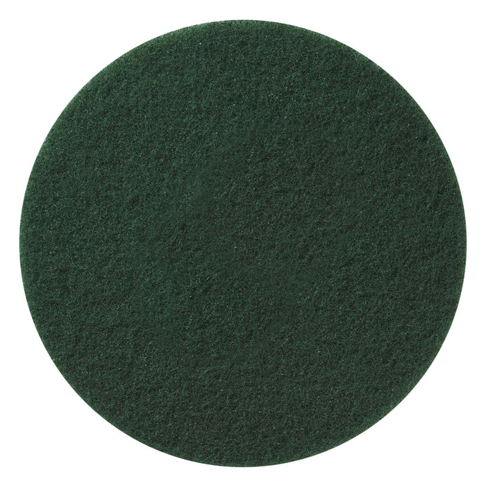 6.5" Round Green Floor Scrub Pad Thumbnail