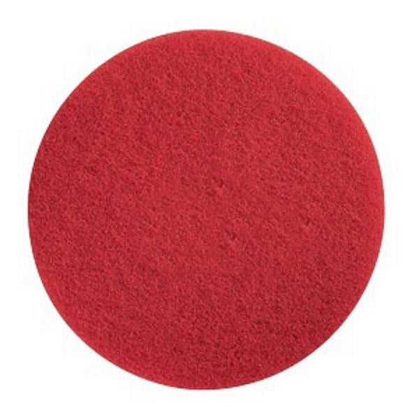 6.5" Round Red Floor Buffing Pad Thumbnail