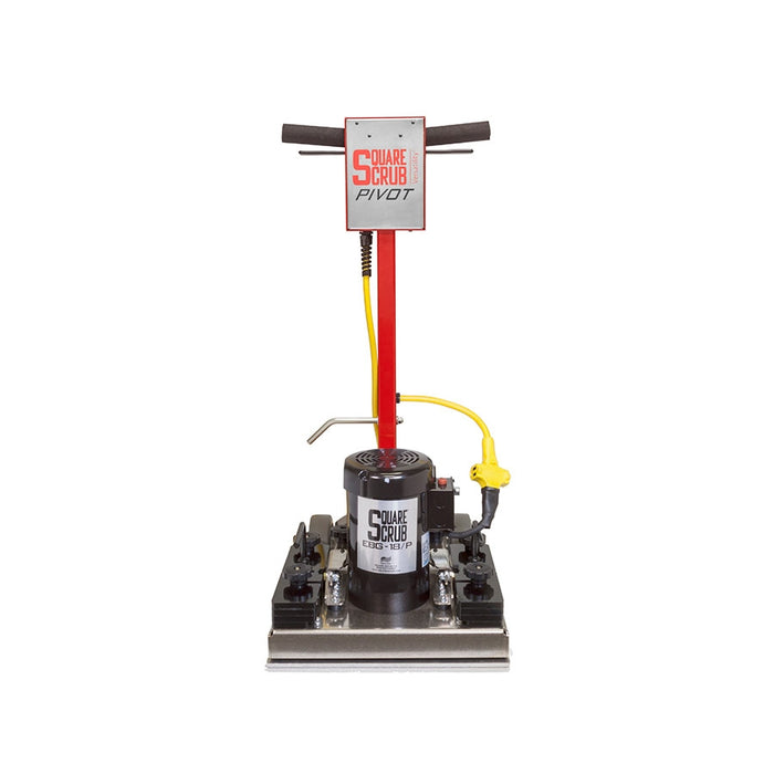 Square Scrub 12 inch x 18 inch Pivot Floor Prep Machine
