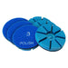 Pioneer Eclipse PowerPolish™ 3" Step #3 Polishing Discs for Decorative Floor Polishing & Restoration (1800 Grit) - 6 Pack