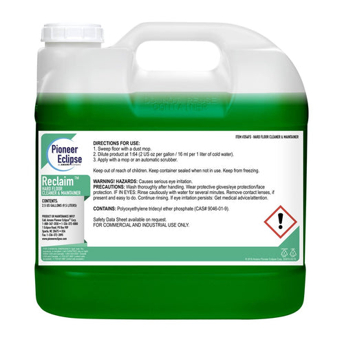 Pioneer Eclipse Reclaim™ Hard Floor Cleaner & Maintainer (2.5 Gallon Jug) Thumbnail