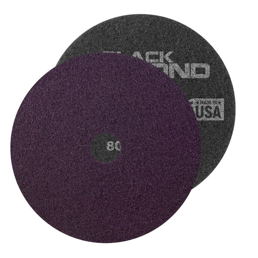 Black Diamond Purple 8000 Grit Round High Gloss Polishing Pads (12" - 28" Sizes Available) - 2 Pack Thumbnail
