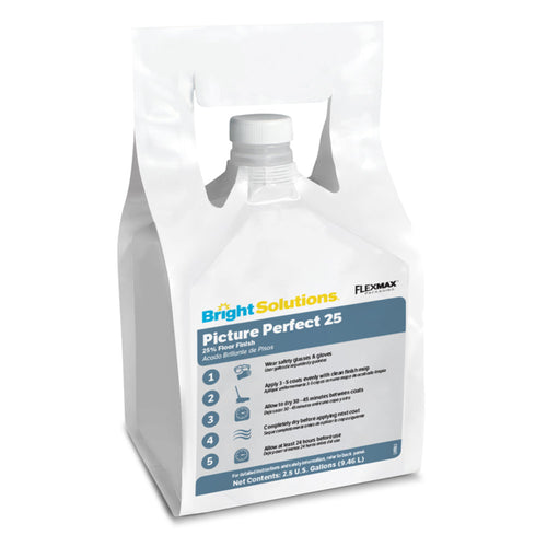 Bright Solutions® Picture Perfect 25% Solids Floor Finish Wax Pouch Thumbnail