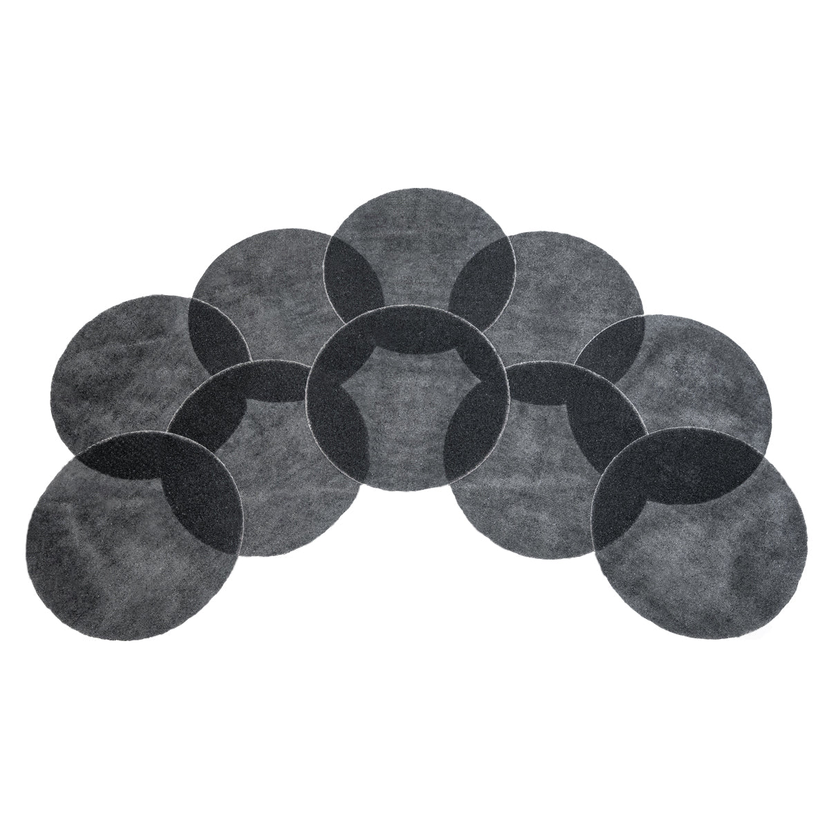17" Sanding Screen Discs With Buffer Pad - 10 Pack 80 Grit Mesh Floor Sanding Screens For Wood & Epoxy