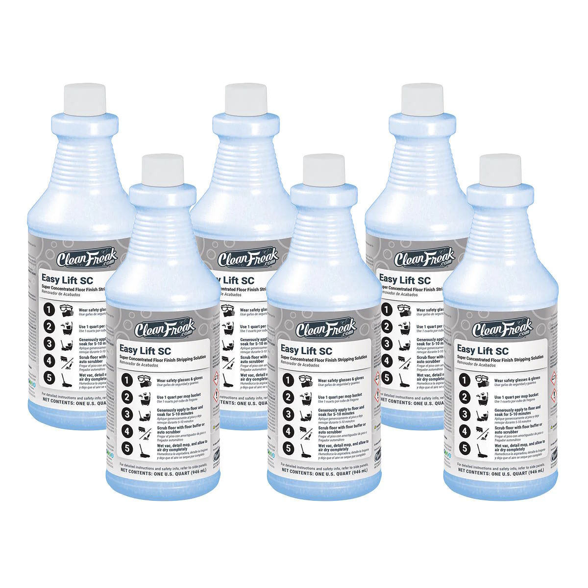 CleanFreak® 'Easy Lift SC' Super Concentrated Floor Wax Stripping ...