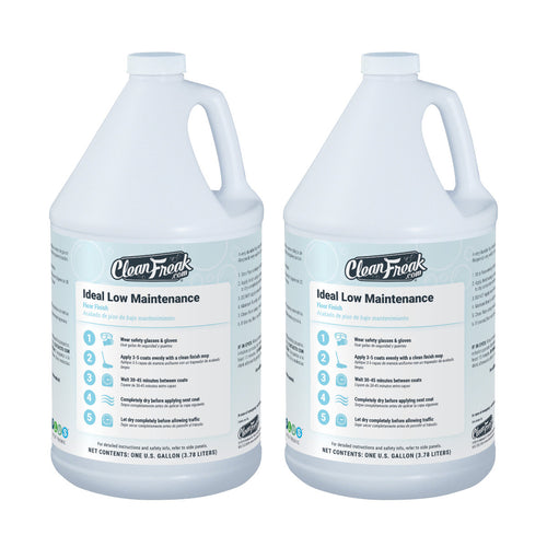 CleanFreak® 'Ideal Low Maintenance' 16% Solids Floor Finish for Hard Floors (2 Gallons) Thumbnail