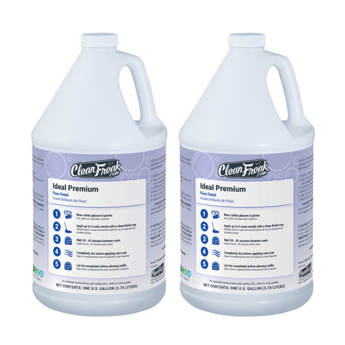 CleanFreak® 'Ideal Premium' Wet Look 22% Solids Floor Finish Wax (2 Gallons) Thumbnail