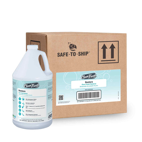 CleanFreak® 'Restore' Spray Buffing Floor Polishing Solution Safe to Ship Box Thumbnail