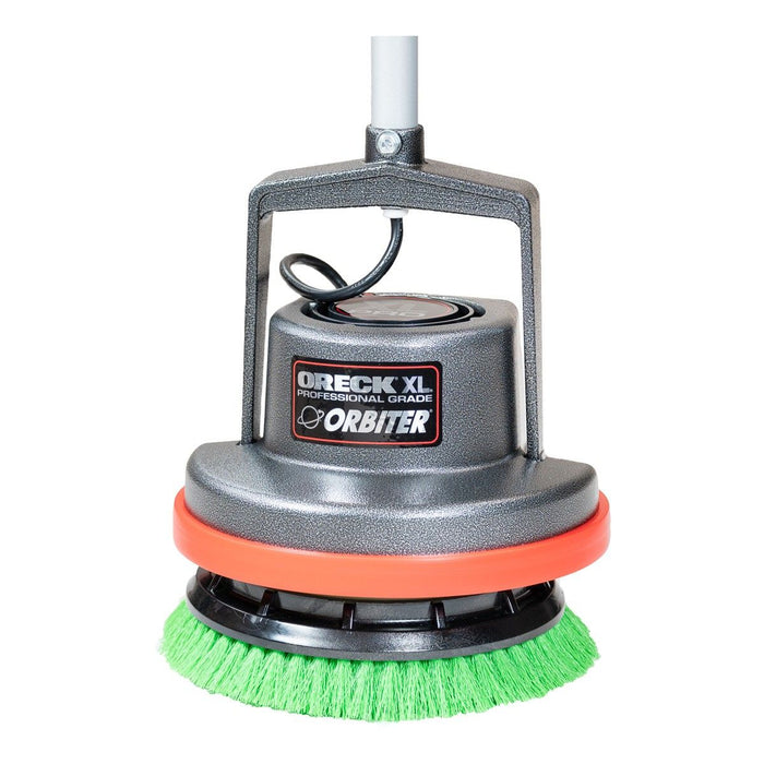 Green 12" Stone Floor Scrubbing Brush on the Oreck® Orbiter® Buffer