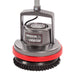Oreck Buffer Carpet Scrubbing Brush - on machine
