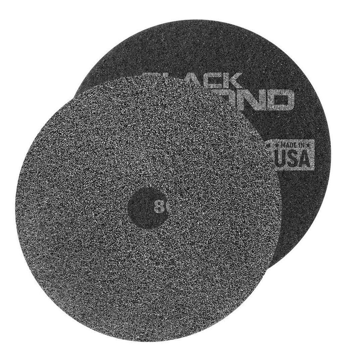 Black Diamond White 800 Grit Round Concrete Floor Prep Pads (12" 28