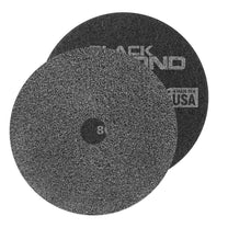 Black Diamond 800 Grit Round White Concrete Prep Pads (12" - 28" Sizes Available) - 2 Pack