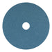 6.5 inch Round Blue Scrubbing Pad with Removable Center Hole Thumbnail