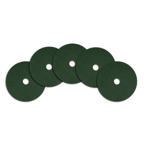 10 inch Green Heavy Duty Floor Scrub Pad Thumbnail