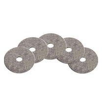 Case of 17" Natural Hair Embedded Floor Burnishing & Polishing Pads (5 Pack)