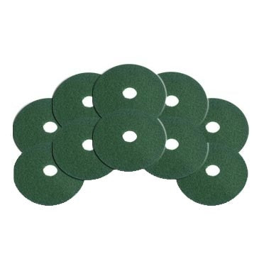 6.5 inch Green Deep Cleaning Floor Pads (10 Pack)