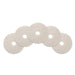 Case of 13 inch White Buffer Polishing Pads - 5 Pads Thumbnail