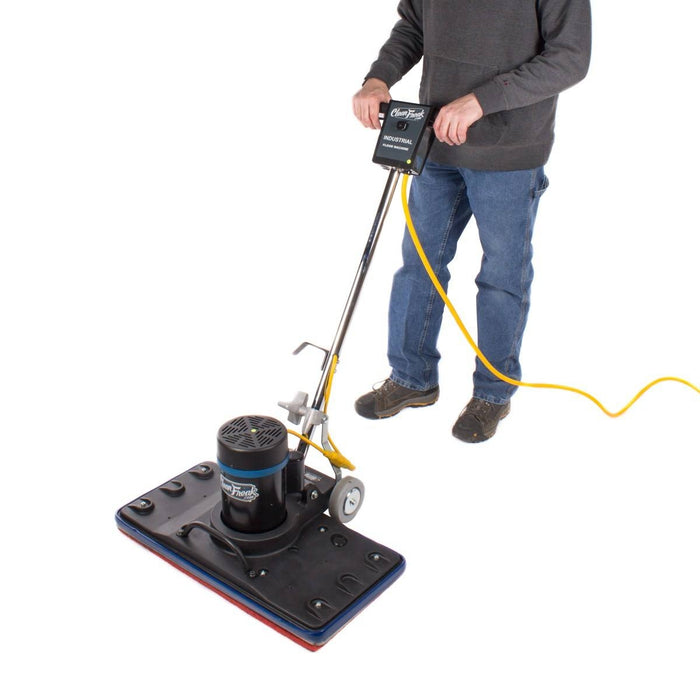 CleanFreak® 14" x 28" Rectangular Oscillating Floor Buffer - 3500 RPM