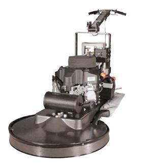 Pioneer-Eclipse 24" Fuel-Efficient Propane Floor Burnisher (1,800 RPM) w/ Dust Control & Emissions Monitoring