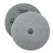 Twister™ Round Gray SuperGloss Diamond Floor Polishing Pads (2 Pack)