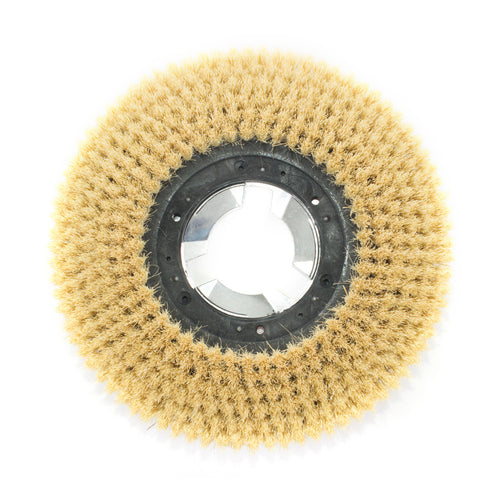 13 inch White Tampico Floor Brush - Bottom Thumbnail