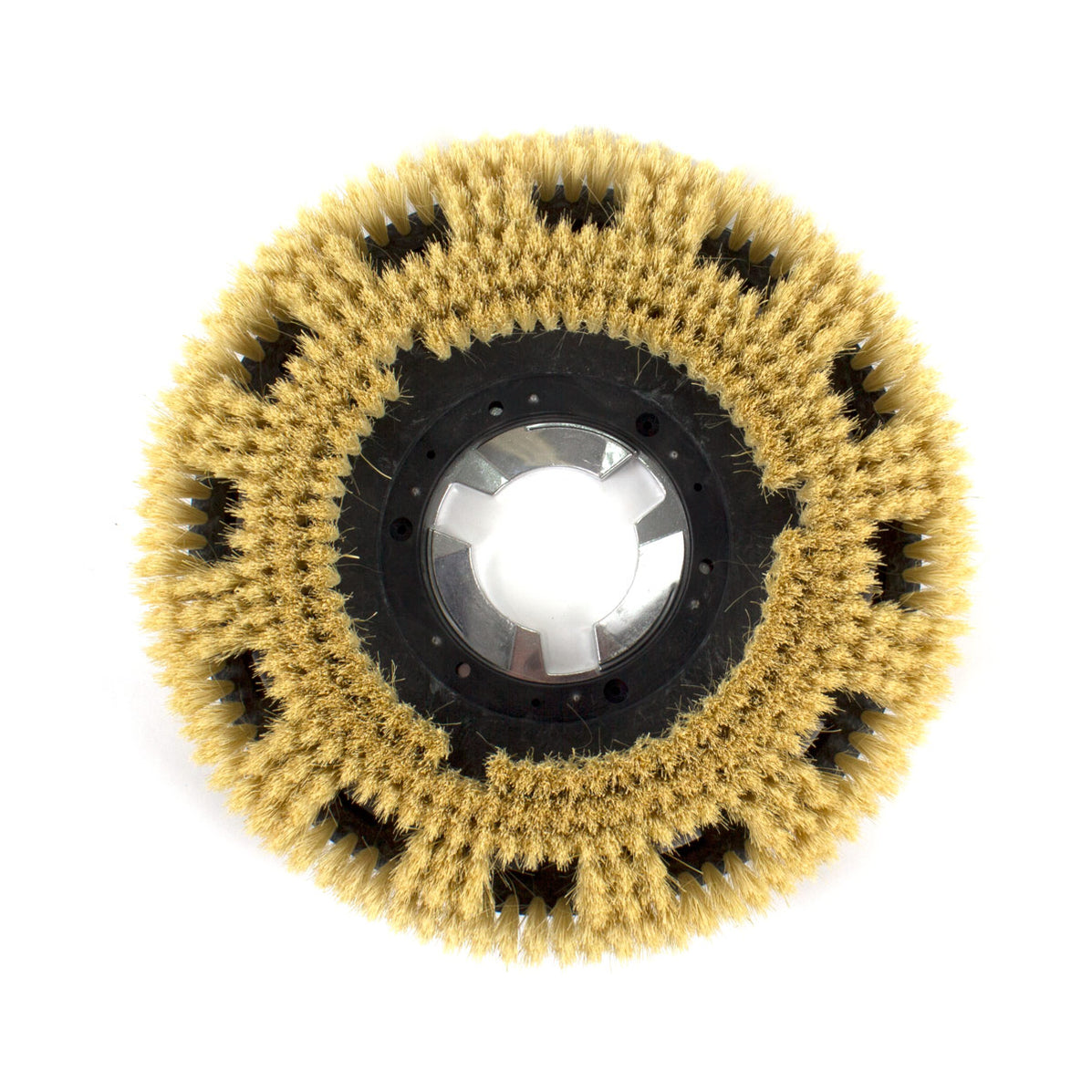 White Tampico Marble Polishing Brush For Use with 16" Floor Buffers