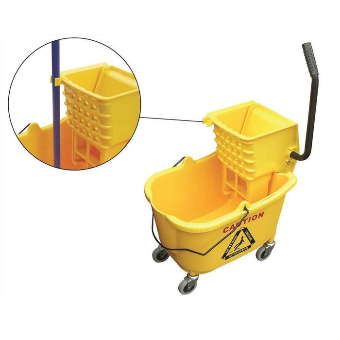 Close up of Mop Handle Holder