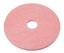 20 Round Pink Pad for Aggressive Burnishing Applications