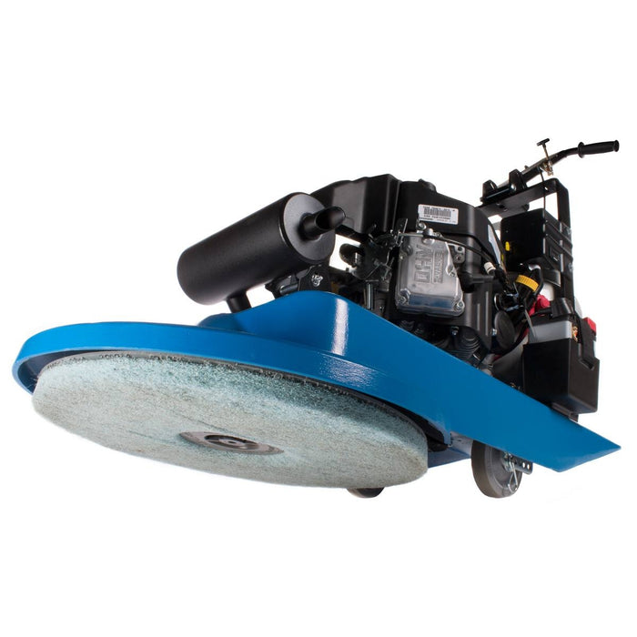 Propane Floor Burnisher - Under Deck View