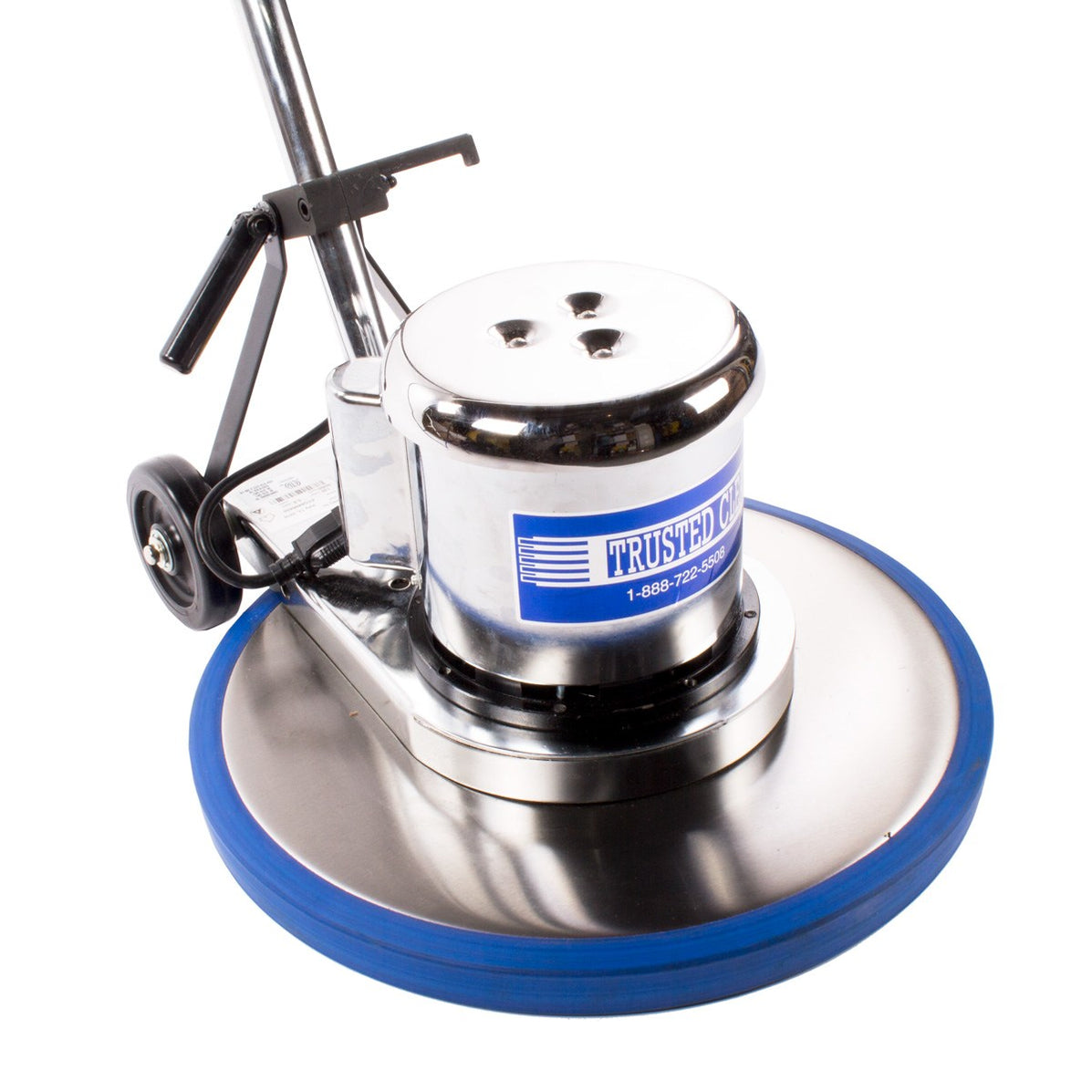 Buffer Machine Blue 17 inch Commercial Floor Buffer - Trusted Clean Model — FloorBuffers.com