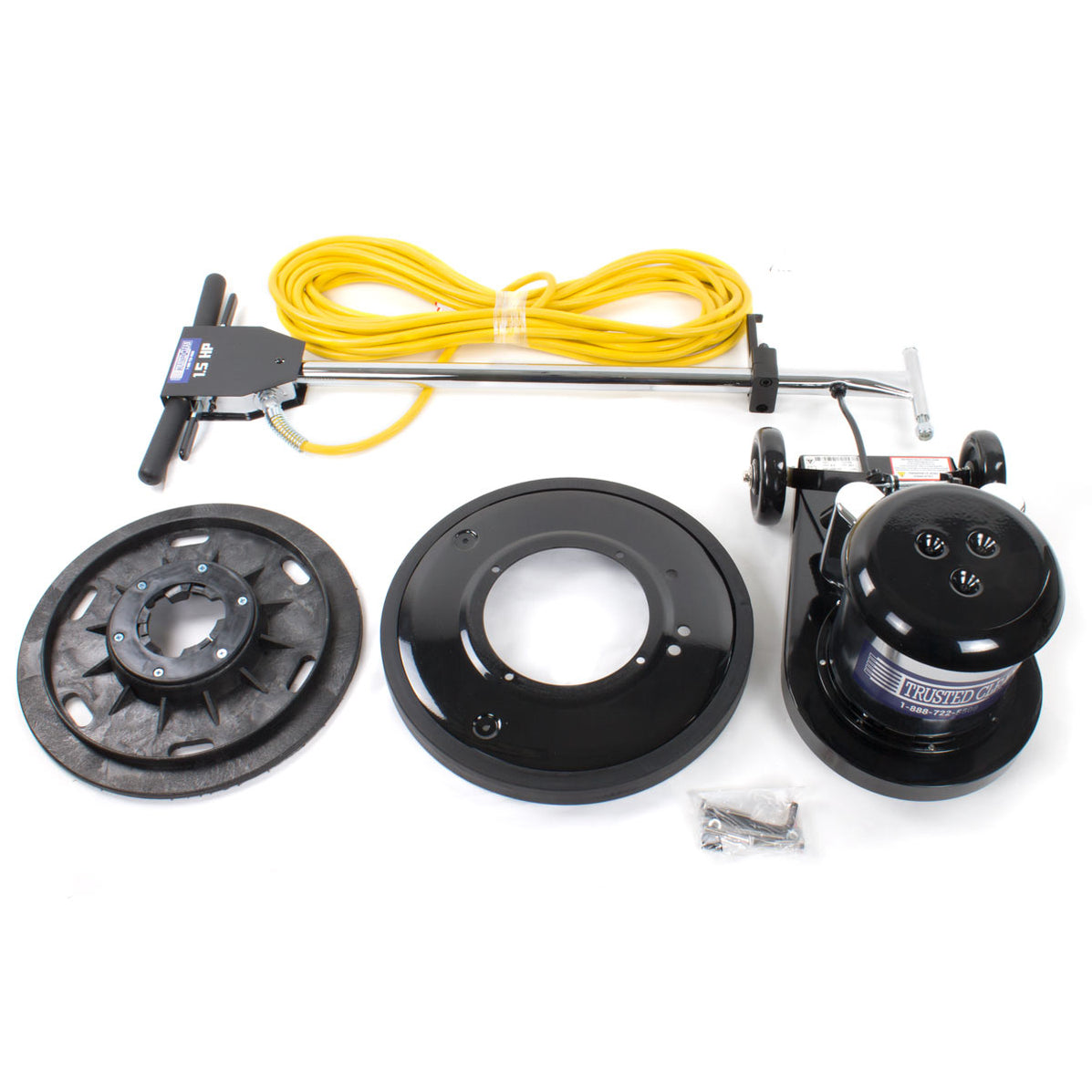 Trusted Clean Floor Buffer (17" Head) w/ Pad Holder —